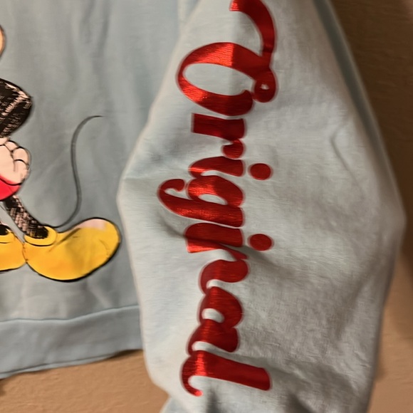 Disney Mickey Mouse pull over sweatshirt - Picture 3 of 7